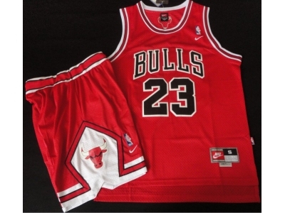  nba chicago bulls #23 jordan red[Suits]
